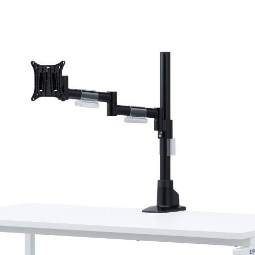 ESCO エスコ 330-590mm モニターアーム(水平可動/多関節) EA764AG-5