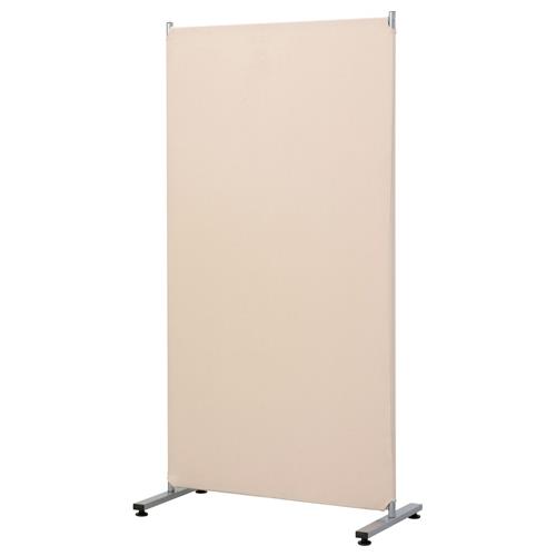 ESCO エスコ 800x420x1600mm パーテーション(ベージュ) EA954EA-25