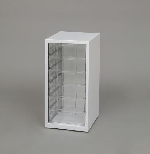 ESCO エスコ 291x330x 605mm/ 6段 キャビネット(トレー型) EA954FB-51A