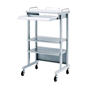 ESCO エスコ 631x510x1073mm パソコンデスク EA954HC-300