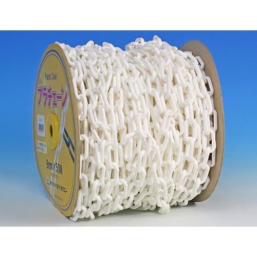 ESCO エスコ 6.0mmx50m 可塑性物質チェーン店(白) EA980A-50