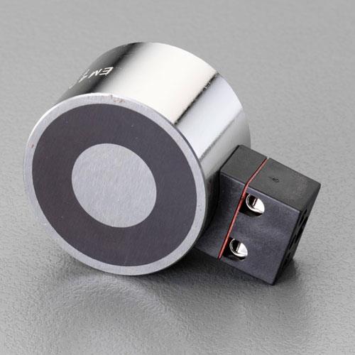 ESCO エスコ DC12V/φ 65mm/1670N 電磁マグネットホルダー EA984CM-35