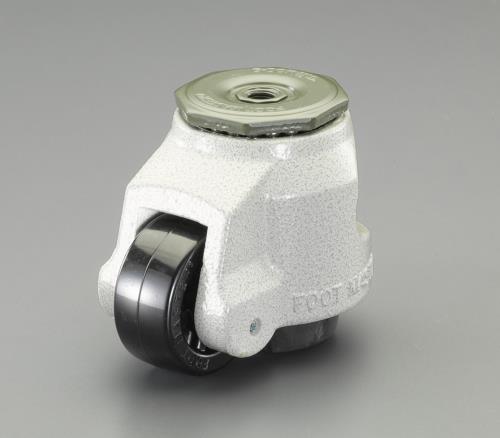 ESCO エスコ 63mm/500kg レベリングキャスター(ブレーキ付・自在) EA986TL-12