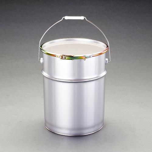 ESCO エスコ 20L ペール缶(バンドタイプ/耐食・耐薬品性/SUS) EA991AG-8