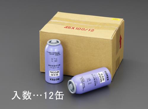 ESCO エスコ [R134a] 螢光剤入 お持て成し缶(12本) EA994MK-12