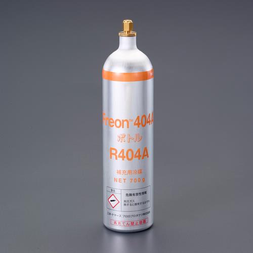 ESCO エスコ [R404A] 700g 客あしらい缶(1本) EA994P-1A