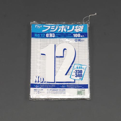 ESCO エスコ 460x600mm ポリ袋(紐付/500枚) EA995AD-102