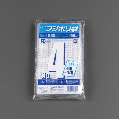 ESCO エスコ 400x550mm ポリ袋(500枚) EA995AD-421