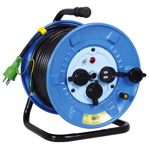 ESCO エスコ AC125V/15A/20m コードリール(防雨・防塵型/アース付 EA815FA-16|機械工具のラプラス 店