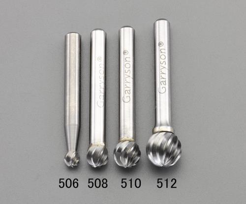 ESCO エスコ [快削]12x10.8mm/6mm軸 超硬カッター(ステンレス用) EA819JH-512