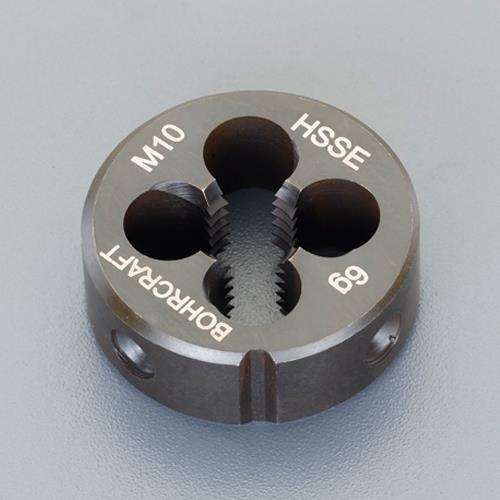 ESCO エスコ M14x 2.0/ 38mm 丸ダイス(並目/Co-HSS) EA829JJ-14