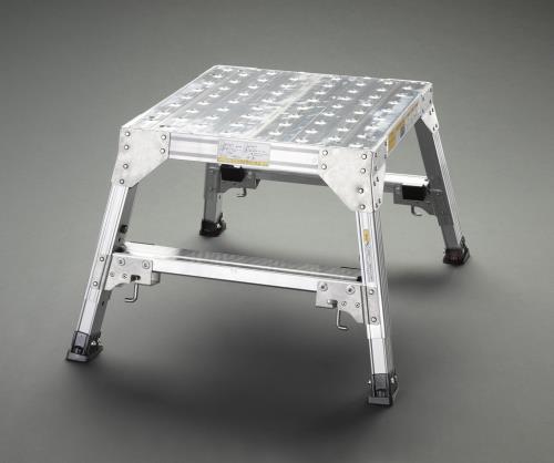 ESCO エスコ 510x500mm/0.5m 作業台(伸縮調整脚/アルミ製) EA901XD-2|機械工具のラプラス 店