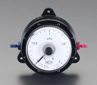 ESCO エスコ 0-3.0KPa 微差圧計 EA729SA-300A