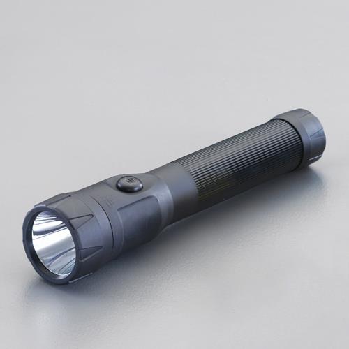 ESCO エスコ [充電式] フラッシュライト/LED(黒) EA758SD-6