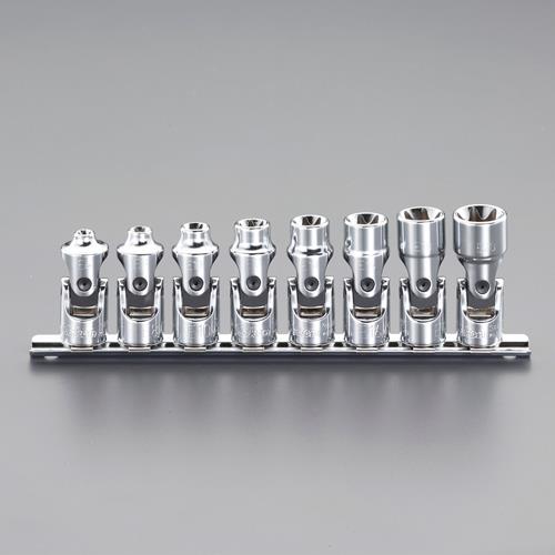 ESCO エスコ 3/8\"DRxE6-E20[TORX]ユニバーサルソケット仕掛ける(8個組) EA618BY-200"