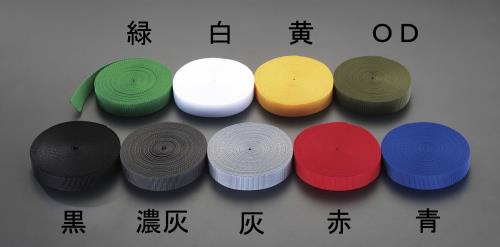 ESCO エスコ 30x1.7mm/50m ベルト・平織(PP製・黒) EA628PT-103