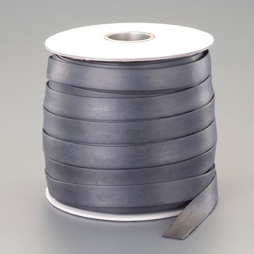 ESCO エスコ 25x2.0mmx 80m 平ゴムロープ(ドラム巻) EA628WL-23