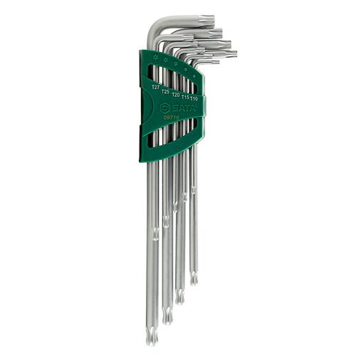 ESCO エスコ T10-T50 9本組[Ball Torx]キーレンチ EA683E-11