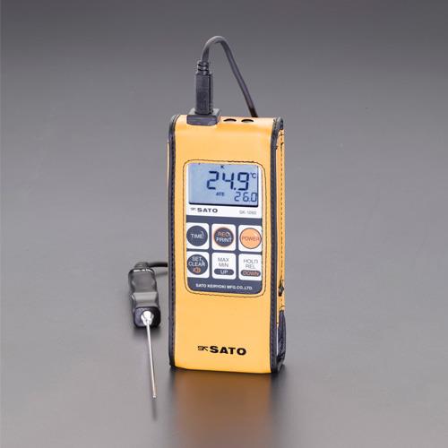 ESCO エスコ -100/+300゜C デジタル温度計(防水型) EA701SA-10