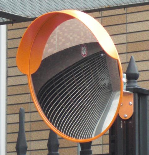 ESCO エスコ φ400粍 凸面鏡鑑(丸型・アクリル樹脂製) EA724ZT-12