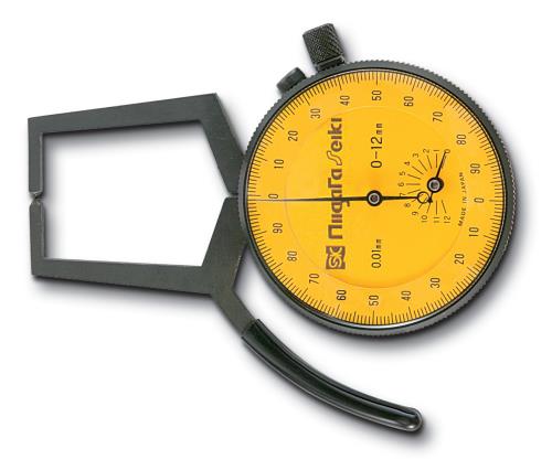ESCO エスコ 0-12mm ダイヤルキャリパゲージ(外測用) EA725AC-30