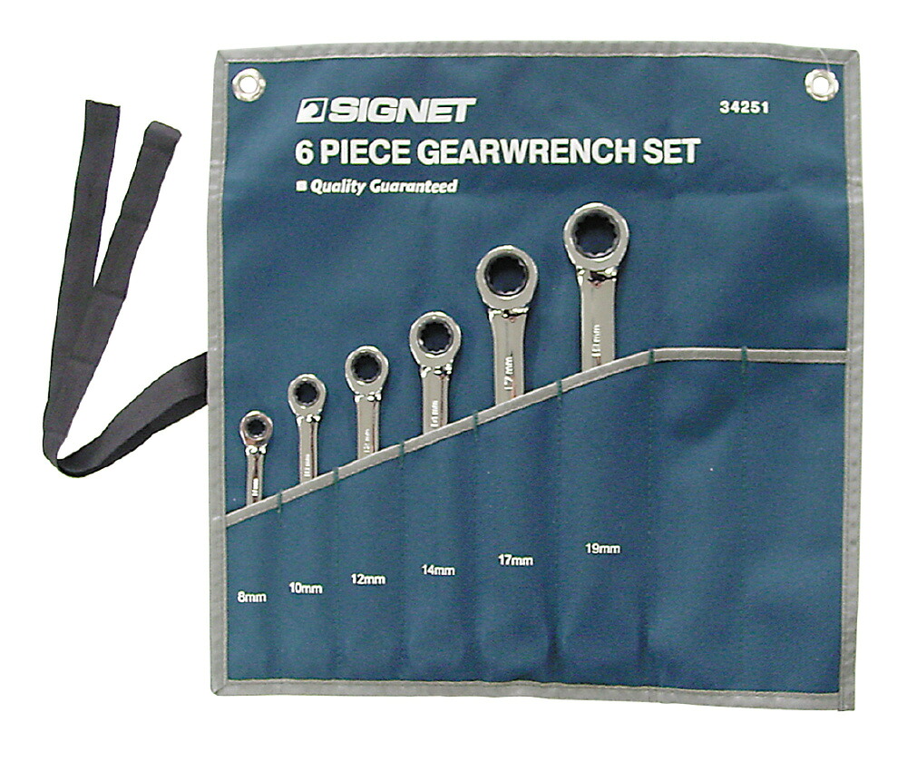 SIGNET シグネット [6PC MM SIGNETレンチセット ポーチ入り] 34251