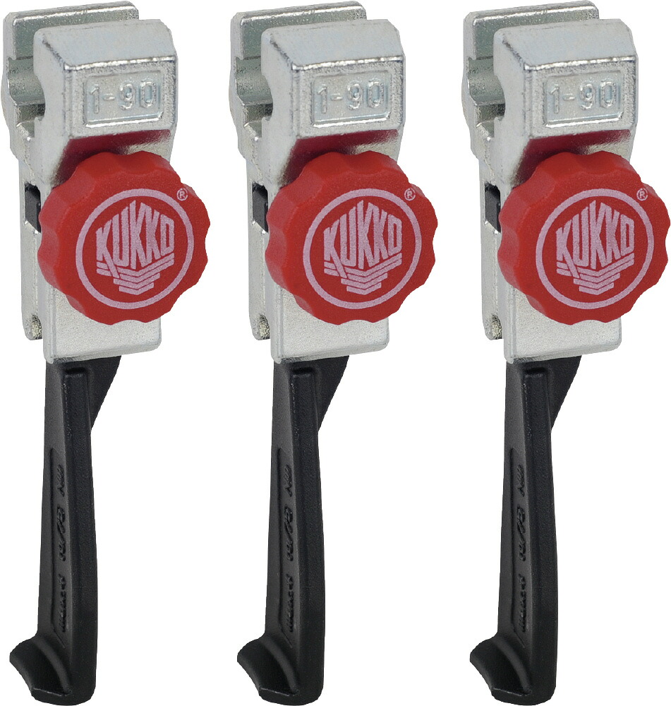KUKKO クッコ 3本組 30+S-T用超薄爪手 100MM 1-95-S