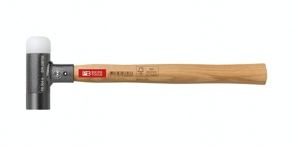 PB ピービースイスツールズ 無反動コンビネーションハンマー 304.6｜機械工具のラプラス　店