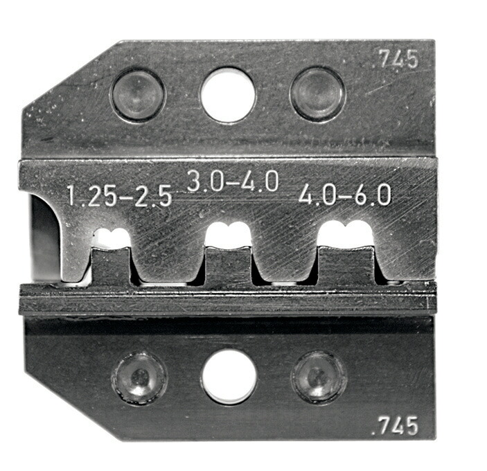 RENNSTEIG レンシュタイグ クリンピングダイス プラグソケット用 1.25-2.5・3-4・4-6mm 624 745 3 0