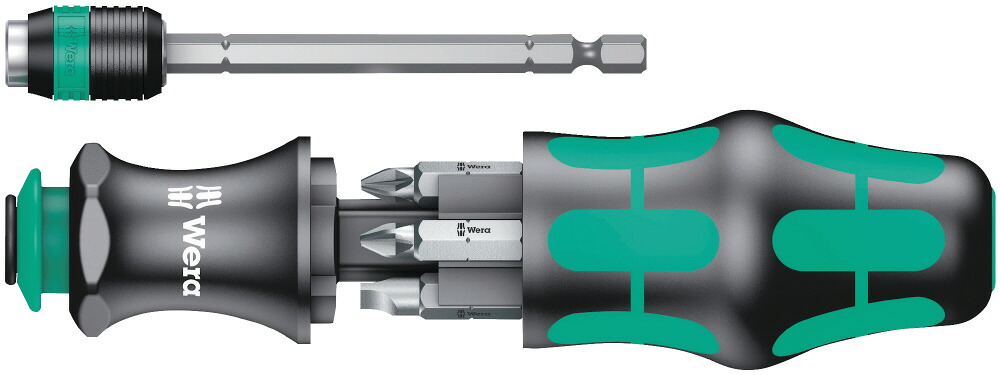 WERA ヴェラ 7点組 ドライバービットセット Kコンパクト 051019｜機械工具のラプラス　店