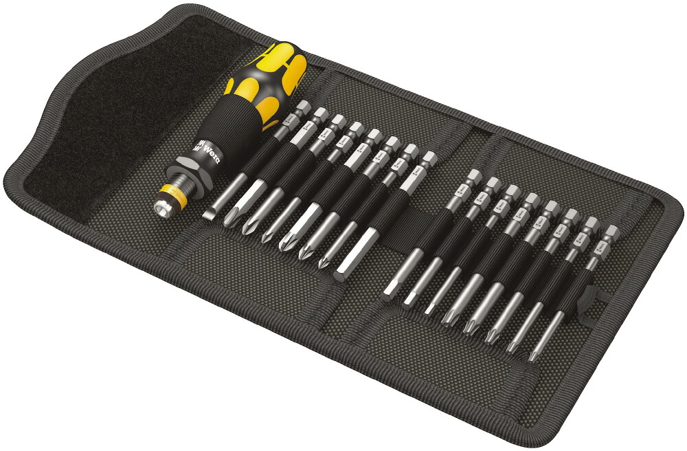 WERA ヴェラ 17点組 ESDドライバーセット 051043｜機械工具のラプラス　店