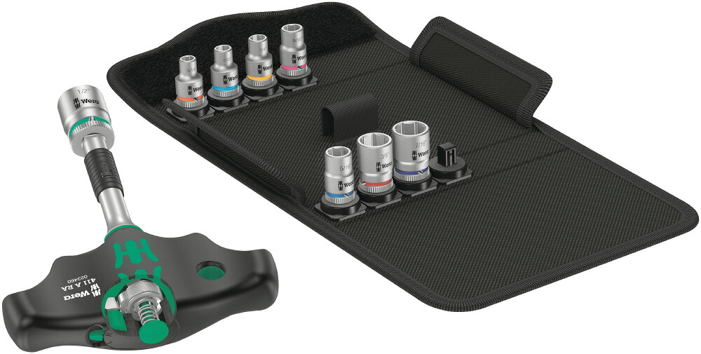 WERA ヴェラ 9点組 Kコンパクト ソケットセット 057474｜機械工具のラプラス　店