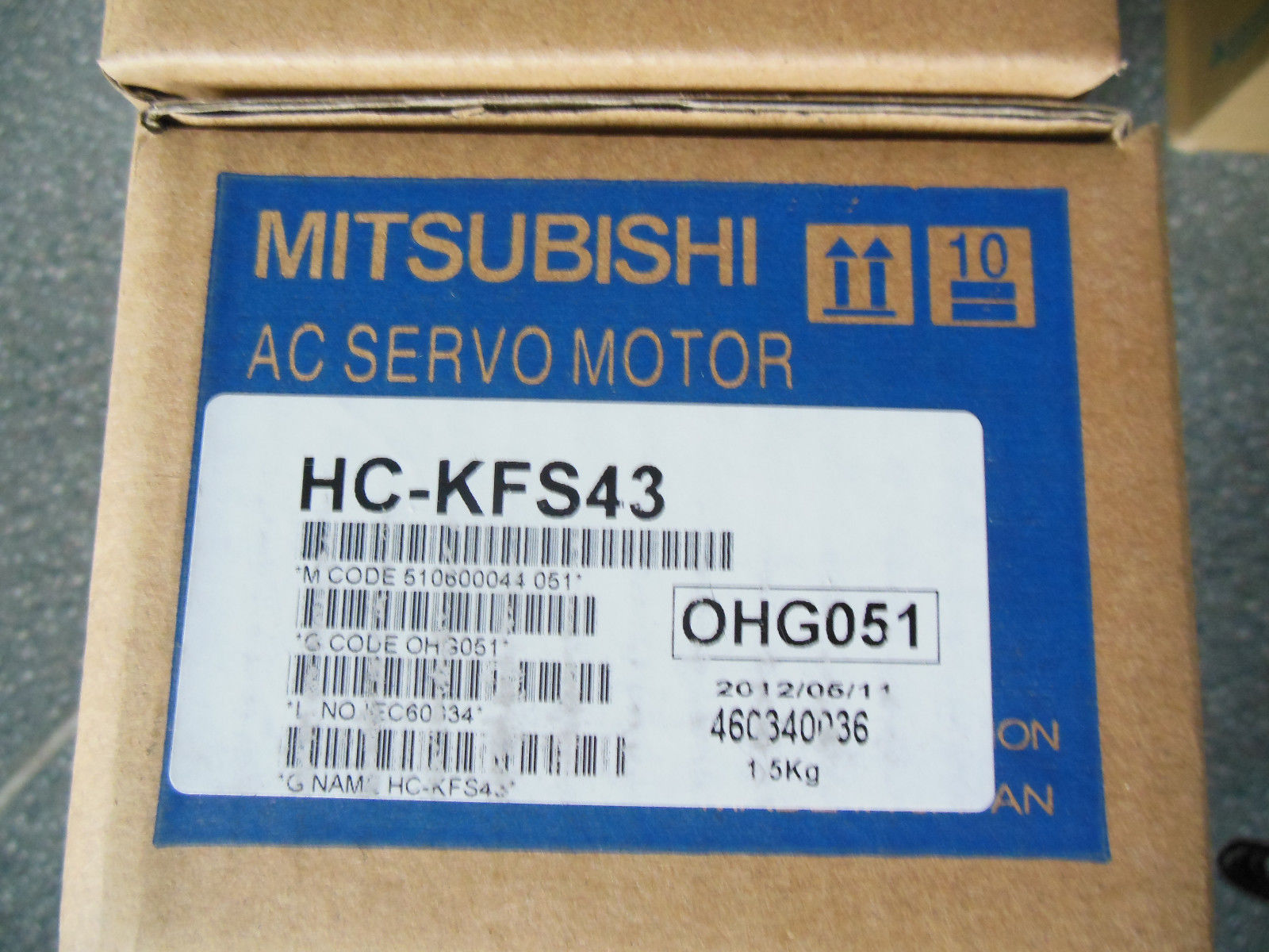 楽天市場】三菱電機 サーボモータ HC-MFS43 新品同様/保証付き