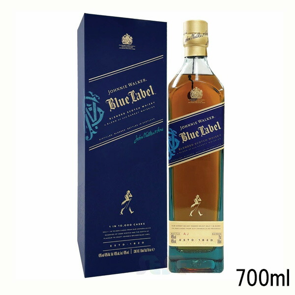 ブルーレーベル　ジョニーウォーカー　40% 1000ml 箱付き 楽天市場】ジョニーウォーカー ブルーラベル（青ラベル） 40度