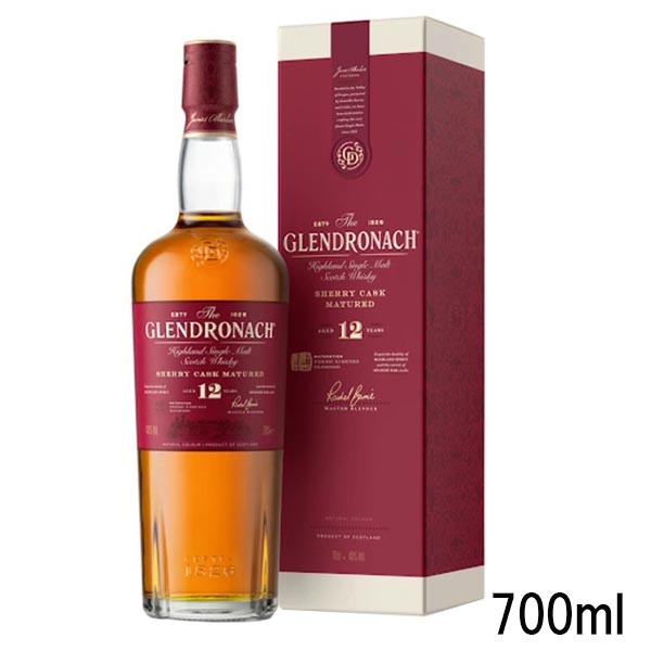 グレンドロナック12年 43度 700ml（専用箱入り）
