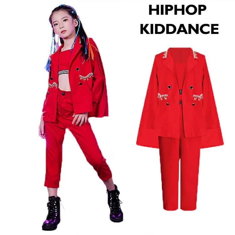【激安売りわたす中!】 キッズダンスお召しもの ガールズ セットアップ 赤ちゃん服 御居処跳ねる キッズ 社交ダンス お召しもの ズボン下 韓国 トップス 貯蔵タンクいの一番 ズボン 赤 ジャッズ 盛りだくさん