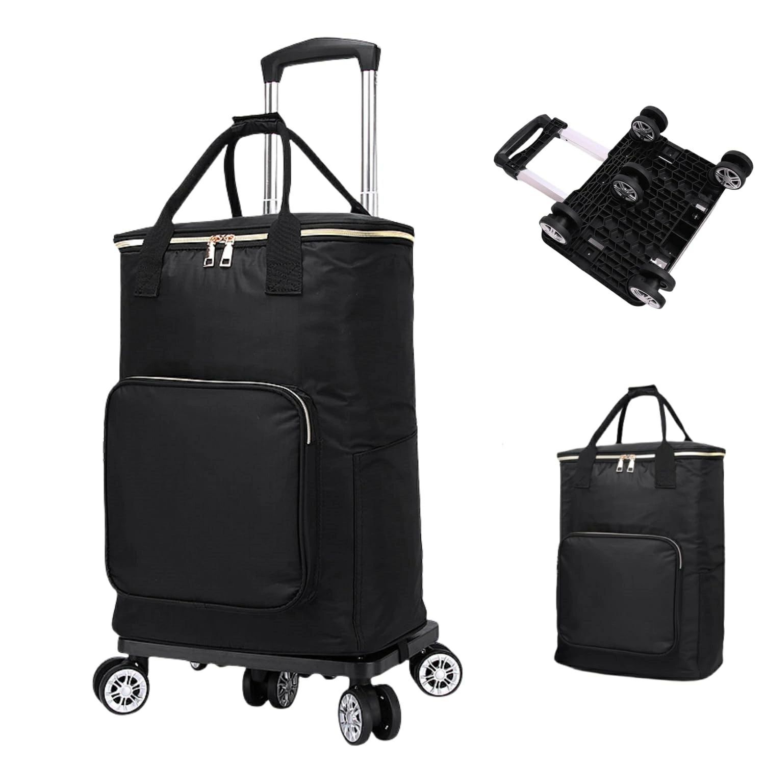 【P10倍!8186→7367円 6/12まで】 買い出し手押し車 保冷役立つこと付き添い人 買い出し手押し車 キャスター付き添い人 買い出し手押し車 買い出しかご 取りはずし能力のある 2WAY 大静電容量 30L 軽さ 手持ち部分長さ調節する3度合い