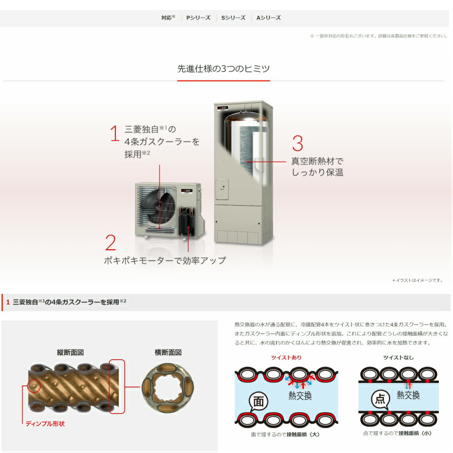 最大74％オフ！ 見積り 基本工事 交換工事費込み 三菱 エコキュート Pシリーズ 角型 フルオート 550L SRT-P555B リモコンセット  給湯器 fucoa.cl