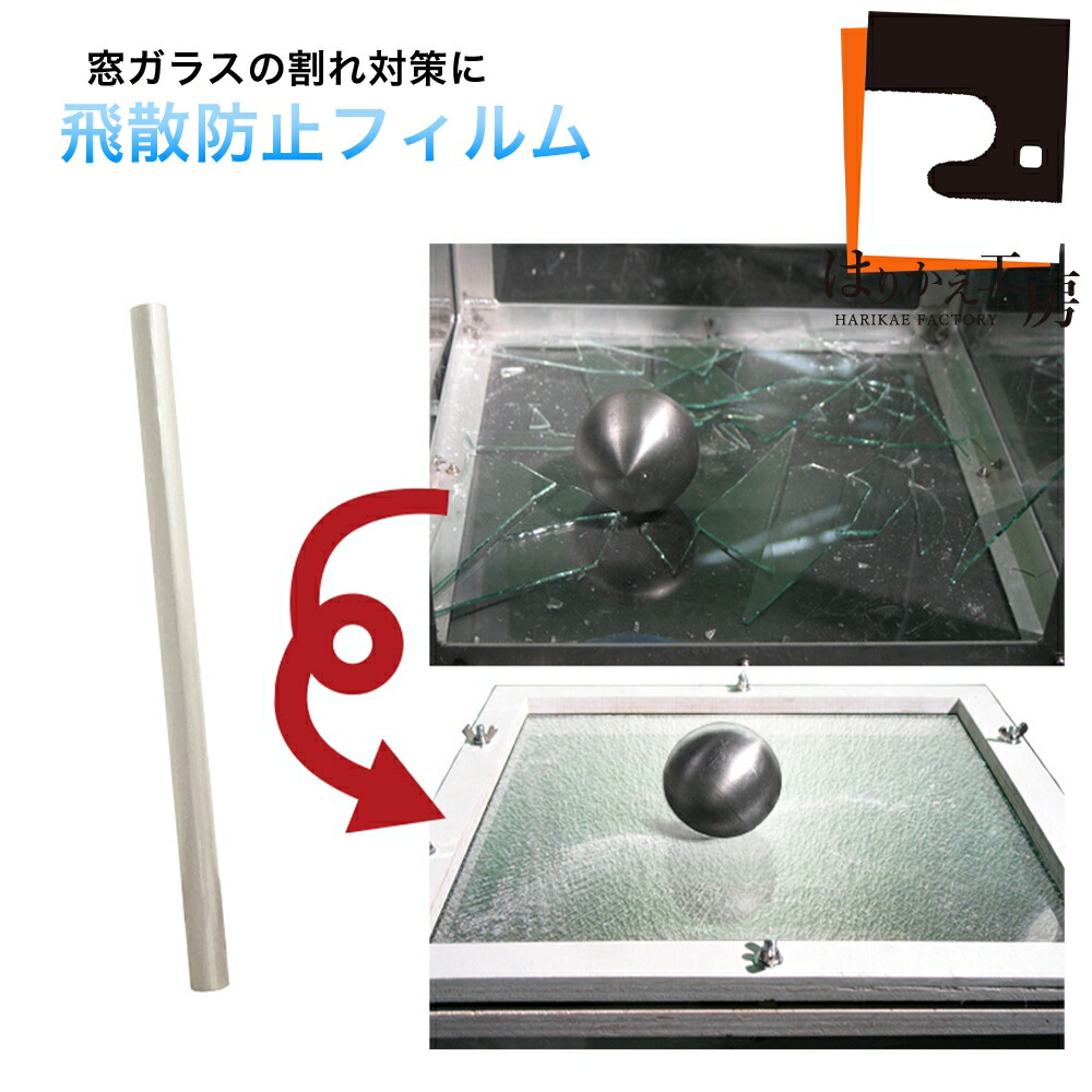 楽天市場】凸凹ガラス用飛散防止フイルム サンド調 窓ガラス 防災 地震