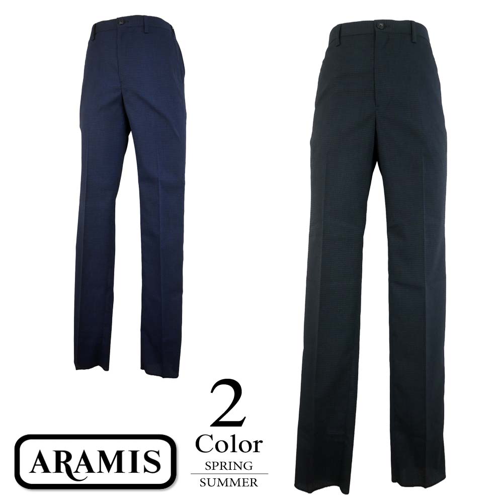 【セール/50％OFF】ロングパンツ〔チェック柄〕 【AR-M/AR-L/AR-LL/AR-3L寸：メンズ】アラミス ARAMIS カジュアルウェア パンツ メンズ【春夏モデル】 1260012