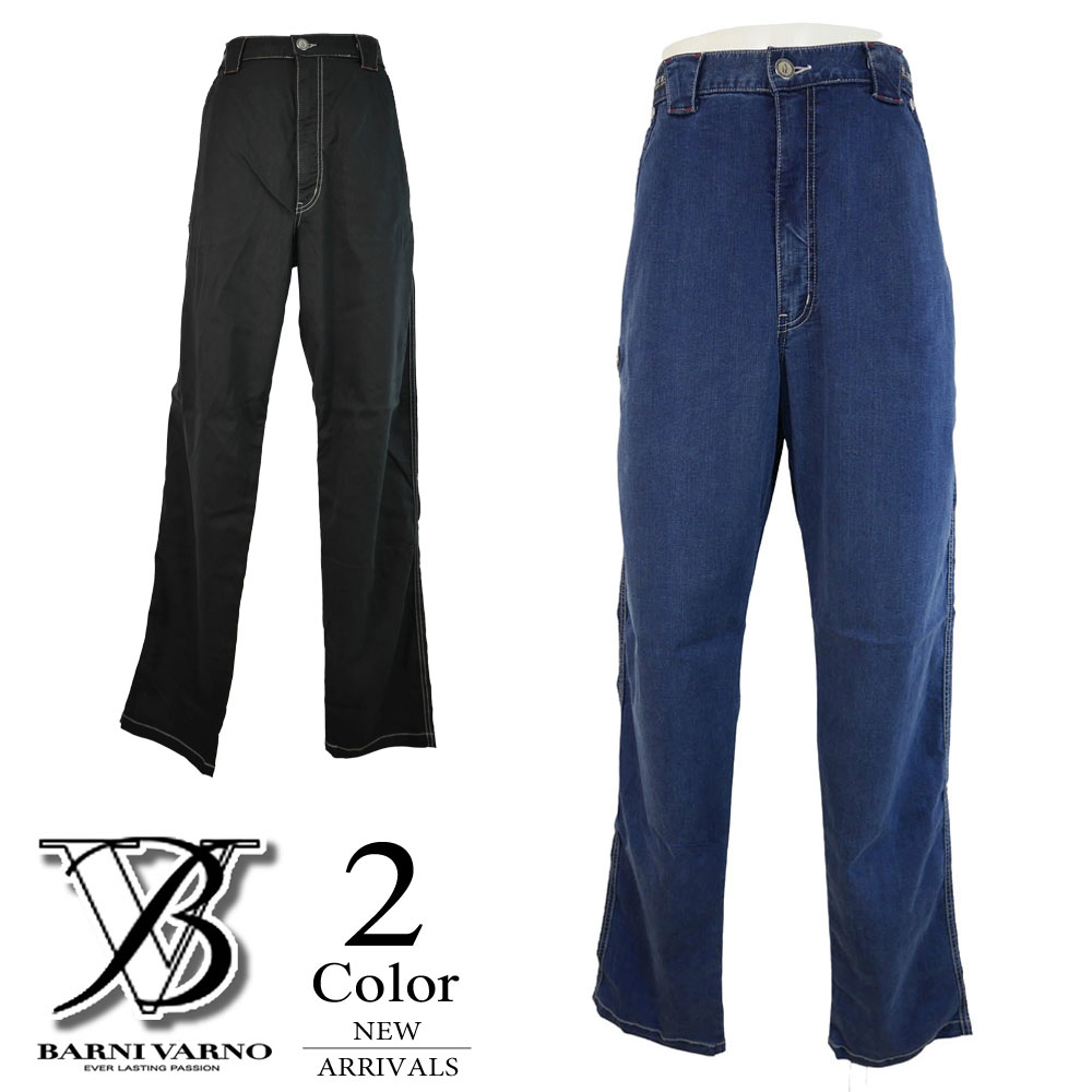 【セール/40％OFF】バーニ・ヴァーノ デニムパンツ〔テンセル〕 bss-ojz5452 【ウエスト88/91/95/100cm：メンズ】バーニヴァーノ BARNI VARNO パンツ メンズ【2025新作】【期間限定クーポン】｜ゴルフウェアとジ-ンズの店SUEHIRO