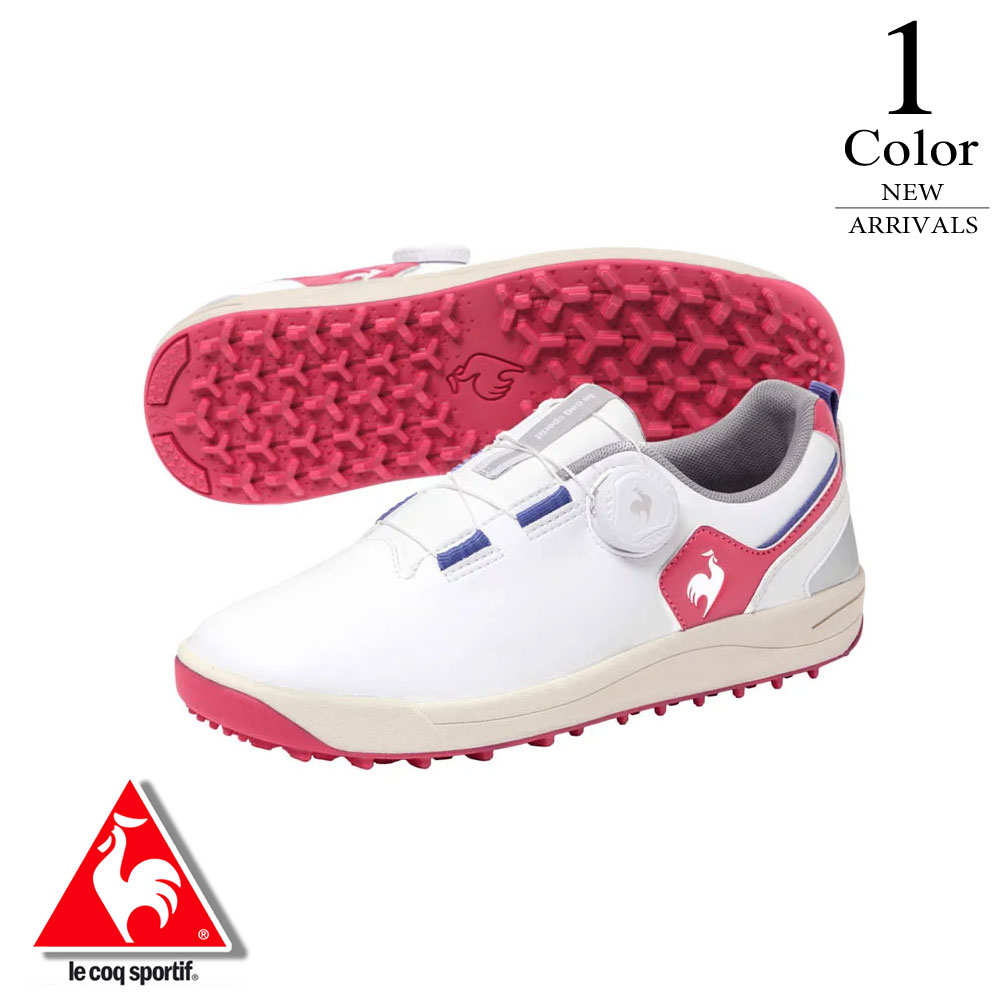 ルコック ゴルフ ブランテ スパイクレス ダイヤル lg6scs01l 【23.5/24.5cm：レディース】Le coq sportif GOLF ゴルフシューズ レディース【2026新作】【期間限定クーポン】