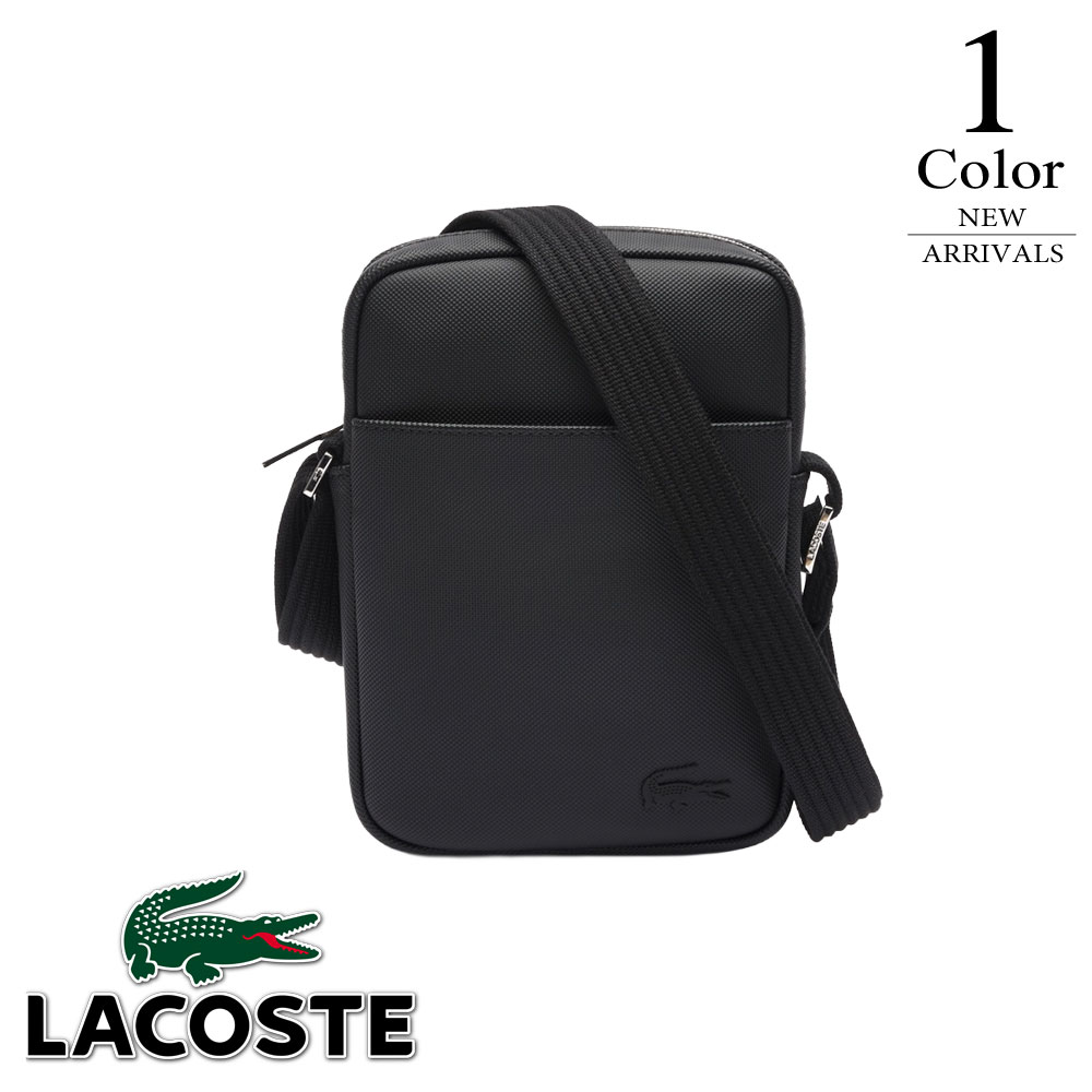 ラコステ ゴルフ メンズクラシック バーティカルカメラバッグ nh4422hc 【15×20.5×4cm：メンズ】LACOSTE バッグ メンズ【2026新作】【期間限定クーポン】