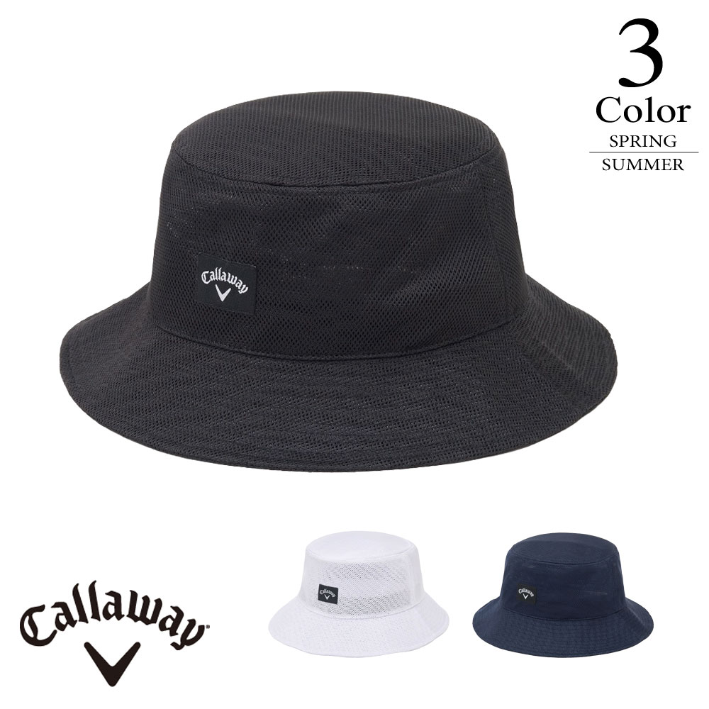 キャロウェイ ゴルフ かざあなメッシュハット c26191117 【FREE：メンズ】Callaway キャロウエイ ゴルフ 帽子 メンズ【2026春夏】【メール便】