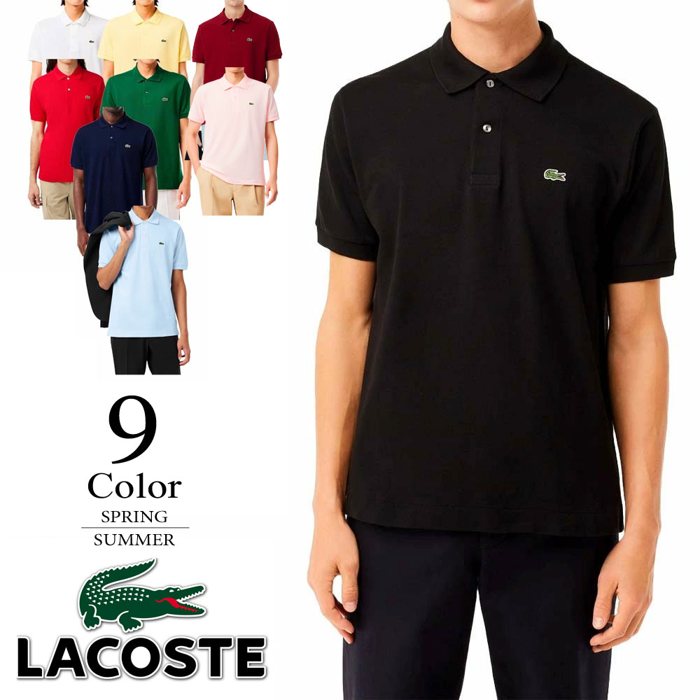 ラコステ スポーツシャツ〔半袖〕 l1212lj-99 【3/4寸：メンズ】ラコステ LACOSTE ゴルフ御召しもの ティーシャツ メンズ【2026春夏】【電子メール便】