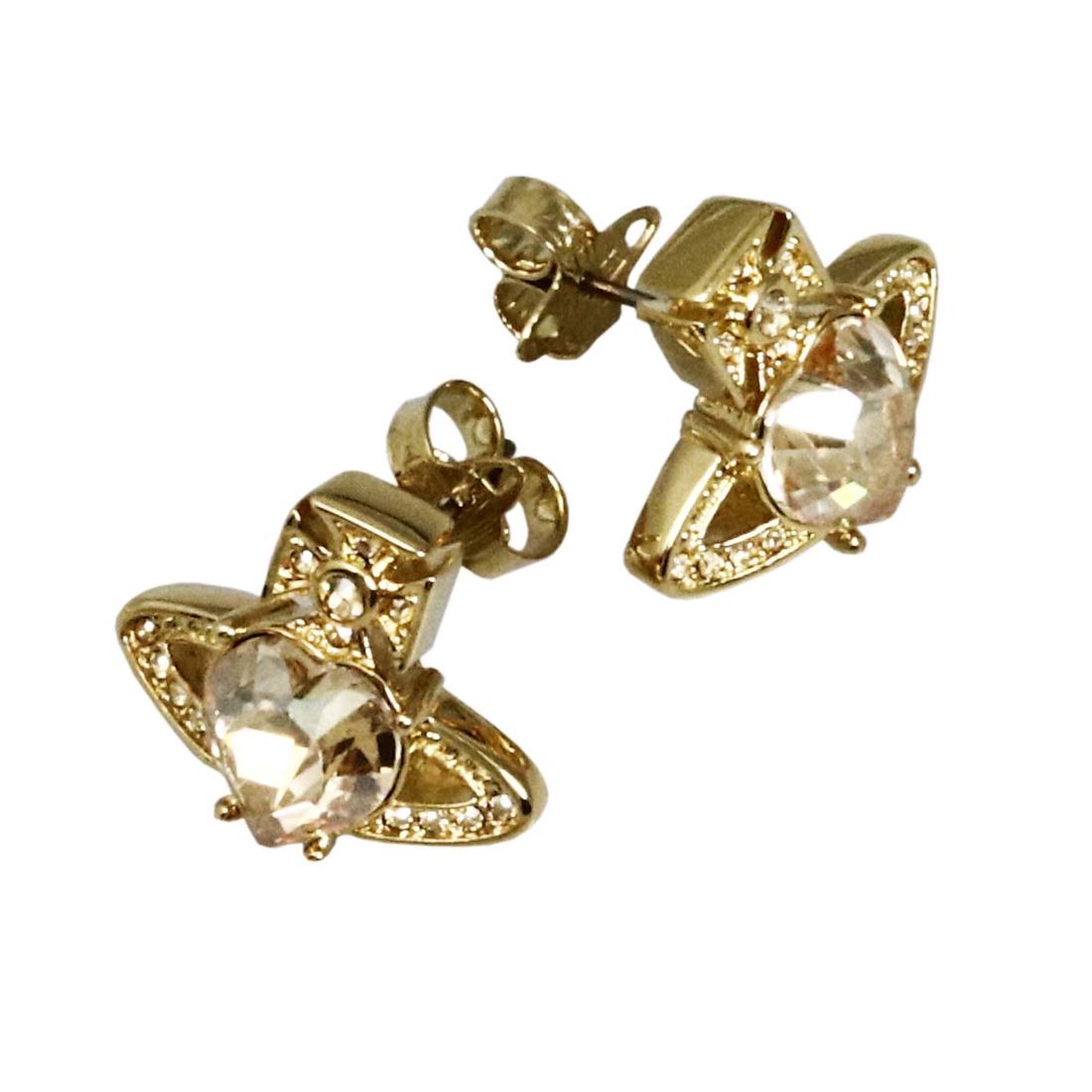 ヴィヴィアンウエストウッド Vivienne Westwood ピアス　ARIELLA 62030011/R192 イエローゴールド レディース 女性用 アクセサリー ビビアン