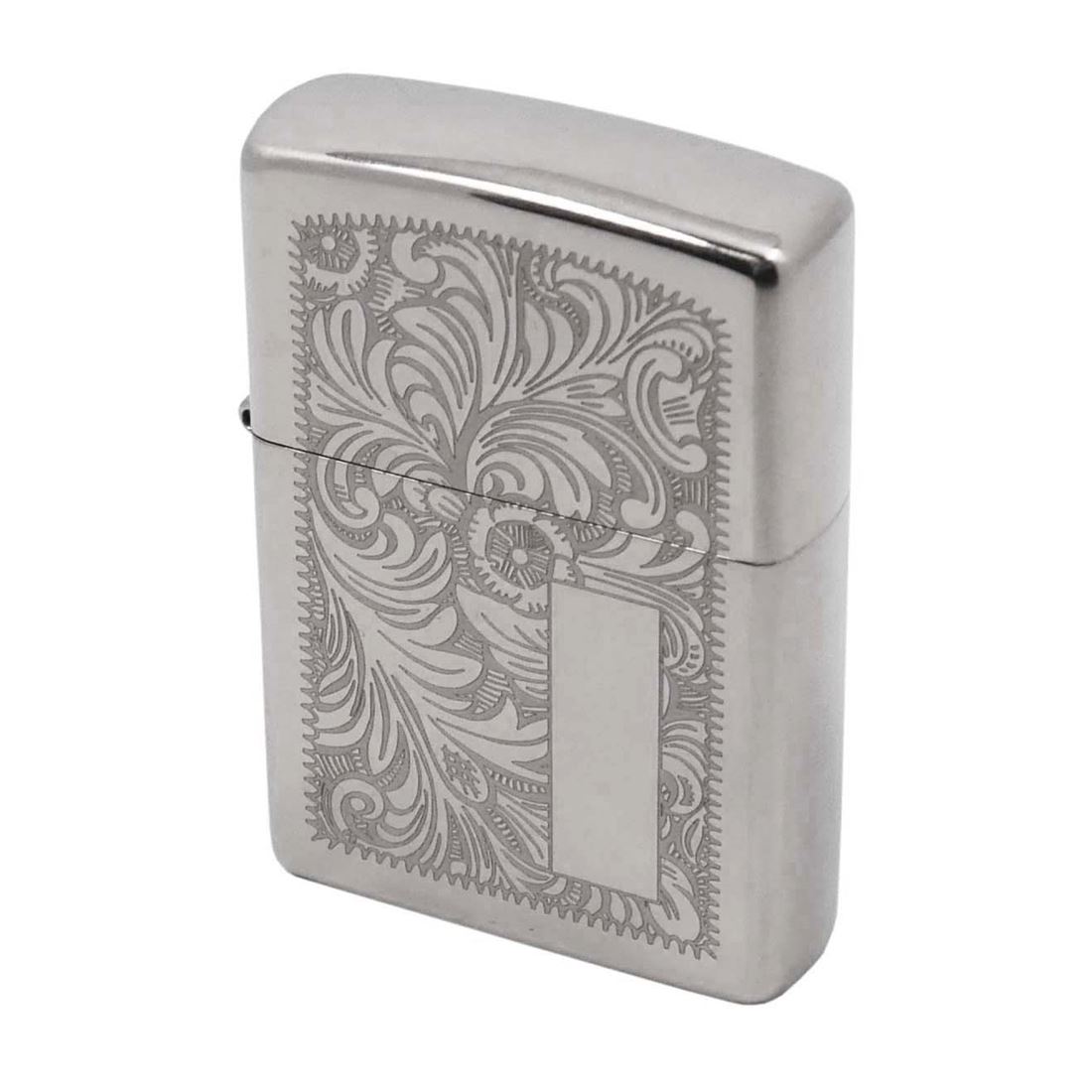 zippo 2面加工 Venetian High Polish Chrome 352 [ラッピング無料 ギフト プレゼント 成人式 お祝い 父の日 敬老の日 バレンタイン クリスマス]