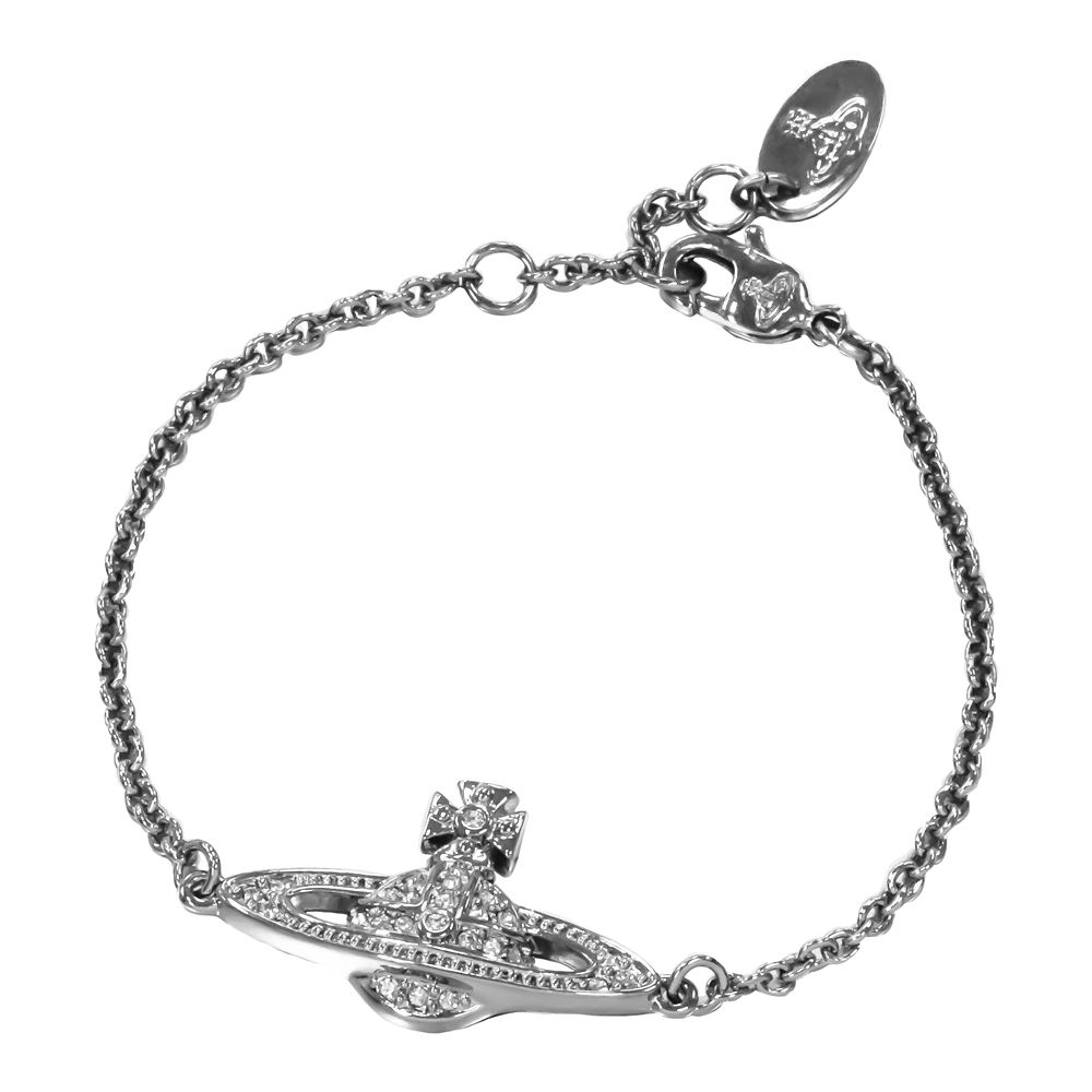 ヴィヴィアンウエストウッド Vivienne Westwood ブレスレット MINI BAS RELIEF 61020051-S108 シルバー ビビアン 女性用 アクセサリー ジュエリー 高級 人気 ブランド おしゃれ おすすめ 贈り物 ホワイトデー 母の日 クリスマス|Rocobi