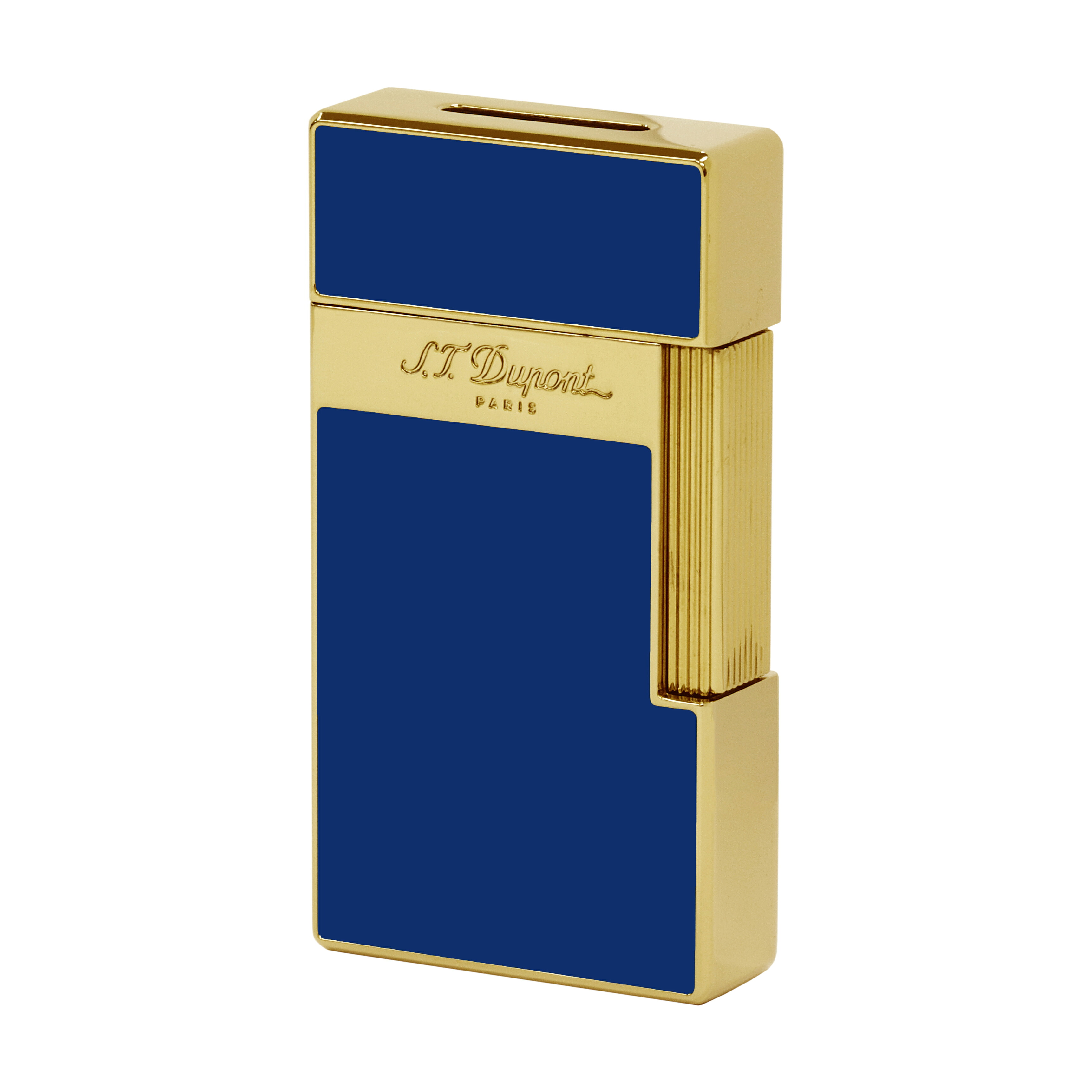 S.T.Dupont エス・テー・デュポン 国内正規品 ライター 25005 BIGGY ビッギー ブルーラッカー/ゴールデン　トーチフレーム[ギフト プレゼント 成人式 お祝い]【バレンタイン】【ホワイトデー クリスマス】