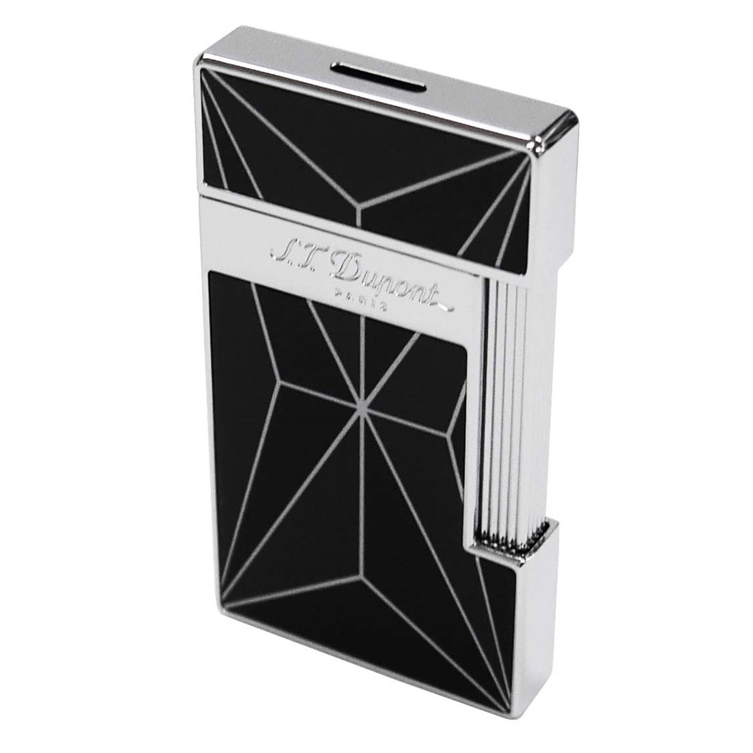 S.T.Dupont エス・テー・デュポン 国内正規品 ライター 28070 SLIMMY スリミー　FIRE X ブラックラッカー クロム　トーチフレーム[ギフト プレゼント 成人式 お祝い]【バレンタイン】【ホワイトデー クリスマス】